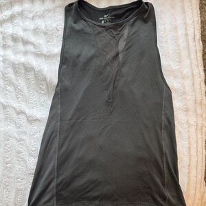 Nike Charcoal Sleeveless Training Top